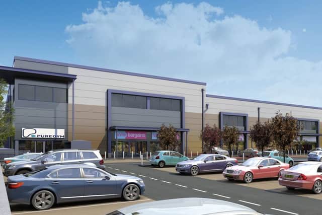 A CGI of the fully-open Portsmouth Retail Park