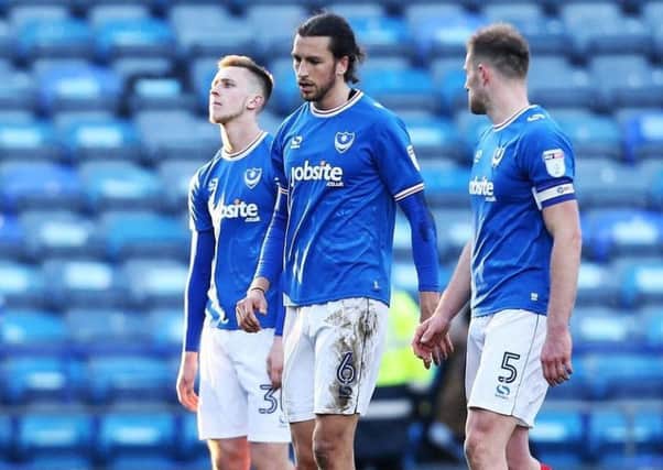 Confidence was low in the Pompey camp after last Saturdays defeat to Blackpool