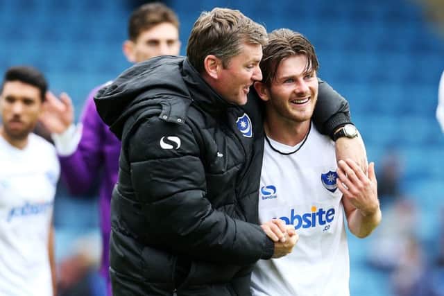 Matty Kennedy, right, and Joe Gallen. Picture: Joe Pepler