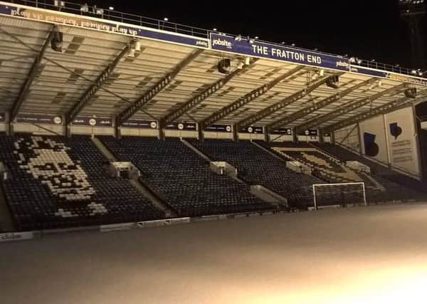 Fratton Park in the snow. Picture: Portsmouth FC