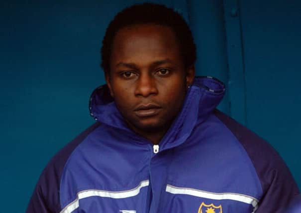 Former Pompey striker Emmanuel Olisadebe has slammed his old club. Picture: Jonathan Brady