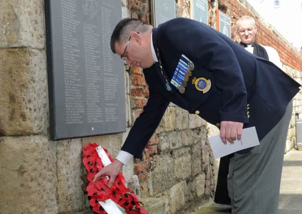 The Falklands Memorial in Old Portsmouth
Picture: Ian Hargreaves (160591-4)
