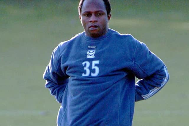 Former Pompey striker Emmanuel Olisadebe
