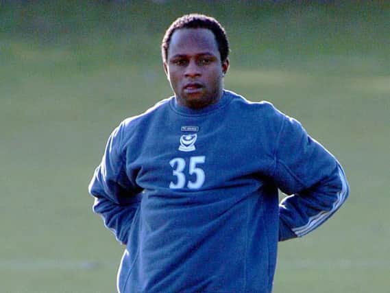 Former Pompey striker Emmanuel Olisadebe