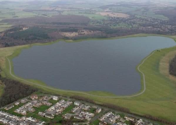 An artist's impression of the proposed new reservoir at Havant Thicket