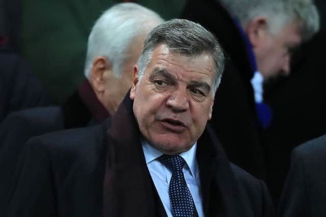 Everton boss Sam Allardyce