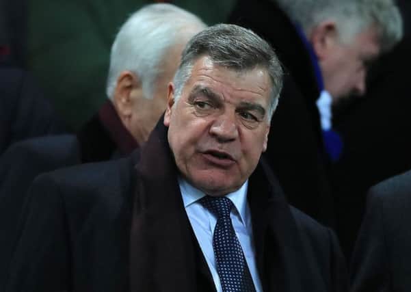 Everton boss Sam Allardyce