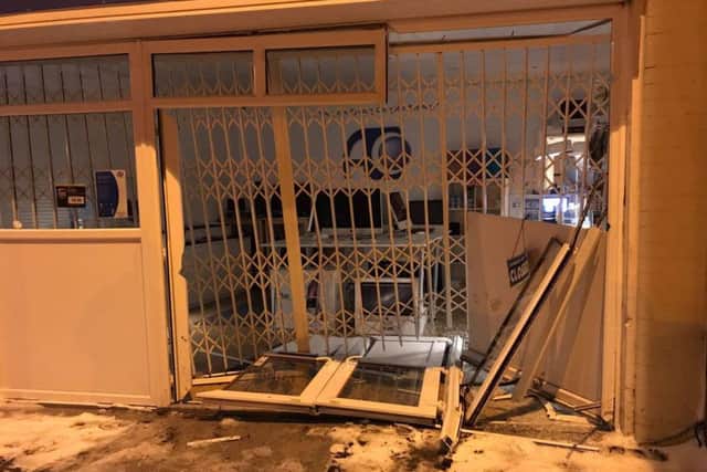 Three men are believed to have been involved in the attack, which took place shortly after 3.15am on Thursday