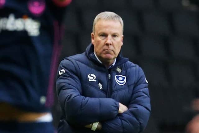 Pompey boss Kenny Jackett