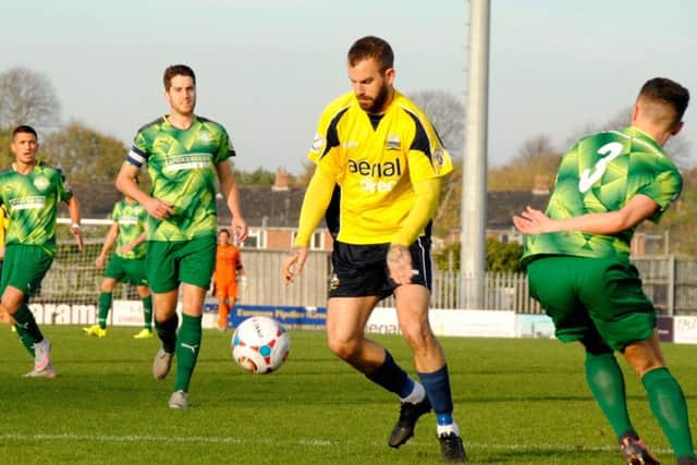 Rowan Vine is back at Gosport Borough. Picture: Ally Mac Photography