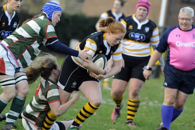 Charlie Morgan has stepped up to the challenge of captaining Portsmouth Valkyries. Picture: Ian Hargreaves (171669-1)