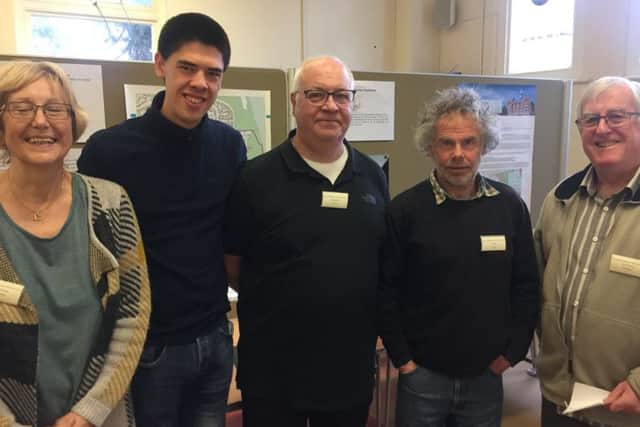 STRATEGY Some members of the Milton Neighbourhood Planning Committee, l-r, Pam Pritchard, Ben Dowling, Paul Docking, Rod Bailey and Paul Pritchard