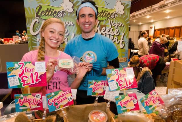 Poppy Lettice and Marco Gosling-Pezzolo of Isle of Wight-based vegan food company 'Lettice's'
Pictures: Duncan Shepherd