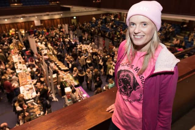 Event organiser Victoria Bryceson was really pleased with the mega-turnout to the festival
