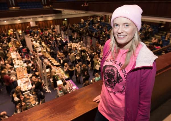 Event organiser Victoria Bryceson was really pleased with the mega-turnout to the festival