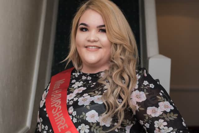 Miss Beauty Curve Pageant Contestant Hollie Jackson            Picture: Vernon Nash (180062-1)