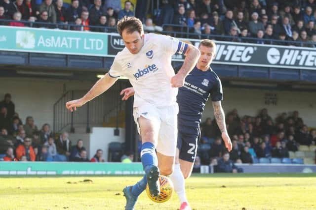 Pompey skipper Brett Pitman