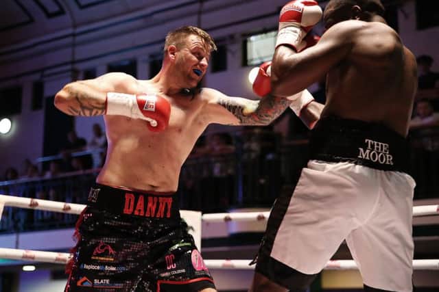 Danny Couzens is determined to continue his winning form. Picture: Natalie Mayhew, Butterfly Boxing