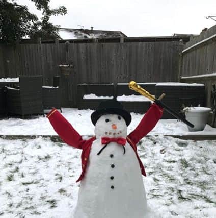 Dave Conway's 'Greatest Snowman'