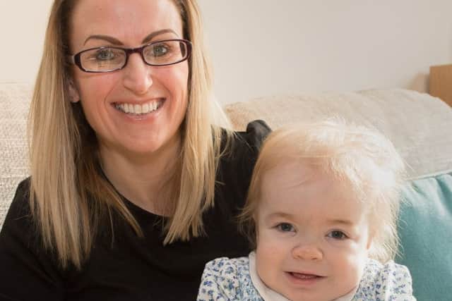 Husband and wife, Mat and Pippa Price are fundraising for a trip to Disneyland for their best friend's youngest daughter who has a rare life limiting disease. Mat is doing 26 marathons in 26 weeks.Kerry with her daughter, Alice.Picture Credit: Keith Woodland PPP-180303-134846006