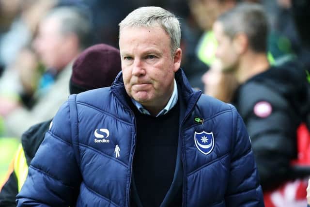 Pompey boss Kenny Jackett