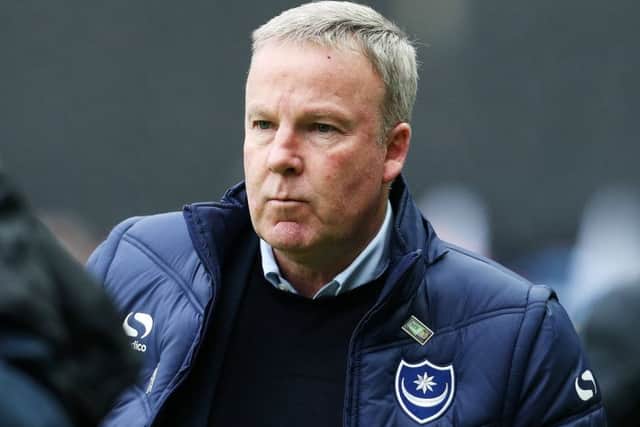 Pompey boss Kenny Jackett