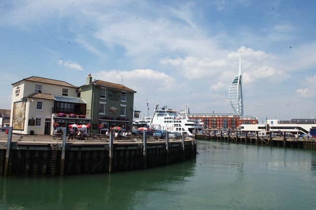 Campaigners want the path around the Camber Dock recognised as a public right of way