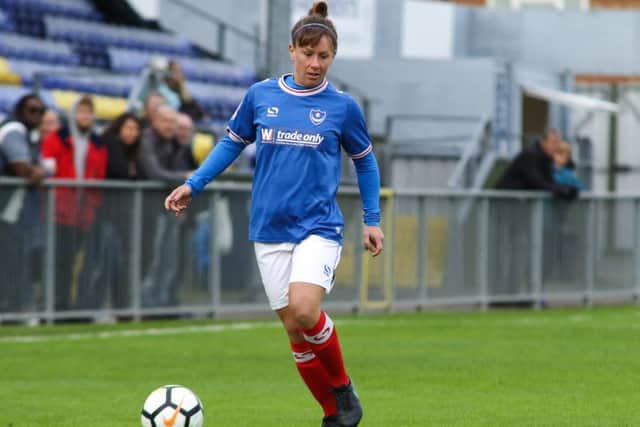 Former Pompey Ladies captain Gemma Hillier Picture: Jordan Hmapton