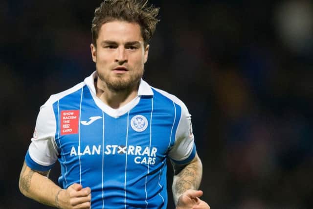 Former St Johnstone midfielder Paul Paton