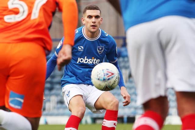 Pompey midfielder Stuart O'Keefe