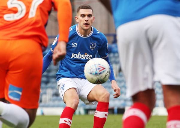 Pompey midfielder Stuart O'Keefe