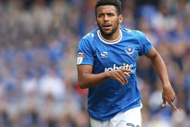 Pompey midfielder Nathan Thompson