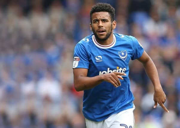 Pompey midfielder Nathan Thompson