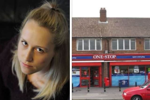 Jade Burt, and the One Stop shop. (Pictures: Malcolm Wells/Local Data Company)