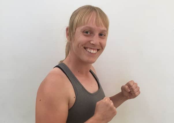 Gym 01 strawweight fighter Jade Barker
