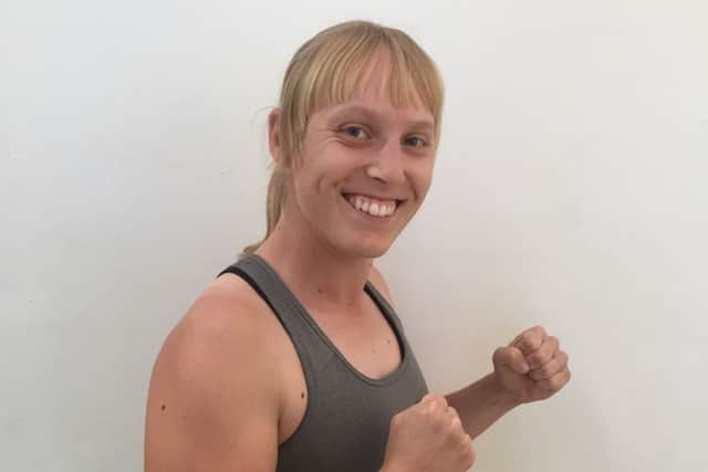 Gym 01 strawweight fighter Jade Barker