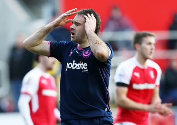 Brett Pitman has been among those sidelined with injuries at key times. Picture: Joe Pepler