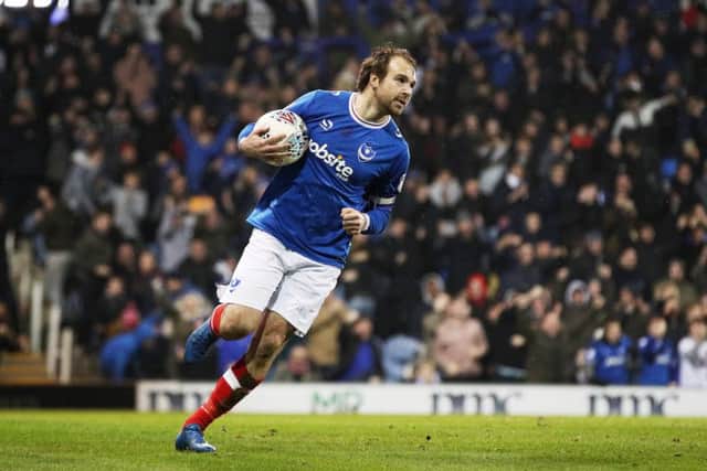 Brett Pitman will not feature against Gillingham. Picture: Joe Pepler