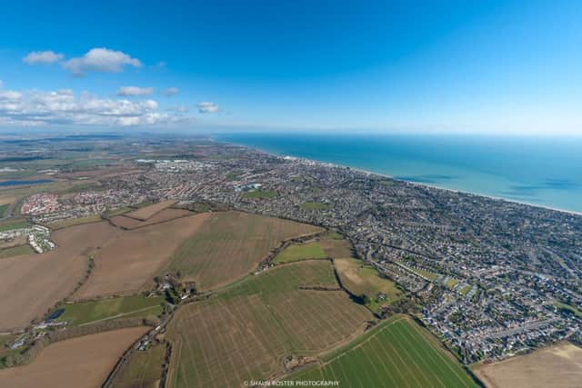 Looking east along the coast over Bognor Regis  Picture: Shaun Roster