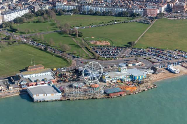 The Solent Wheel at Clarence Pier  Picture: Shaun Roster