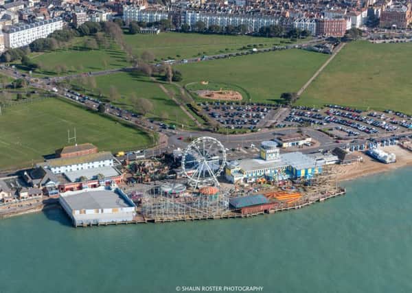 The Solent Wheel at Clarence Pier  Picture: Shaun Roster