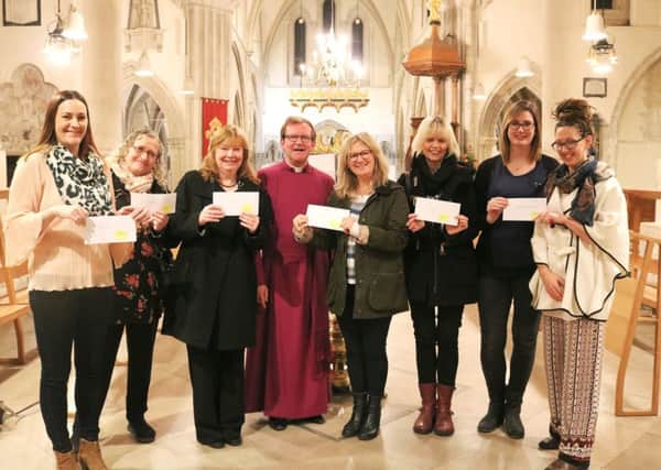 The Bishops Lent Appeal in 2017 raised more than Â£30,000 for global and national charities. Representatives picked up their cheques from the bishop during a service at Portsmouth Cathedral