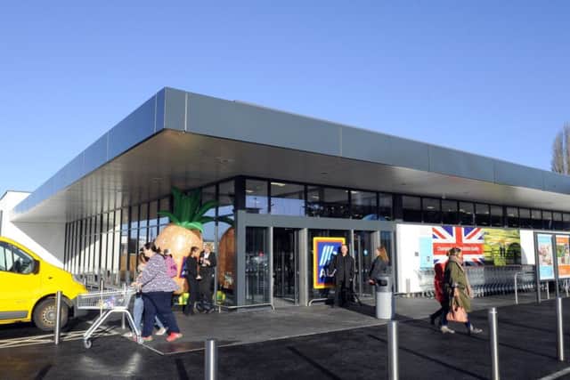 The new Aldi in North Harbour Picture: Malcolm Wells (180308-9791)
