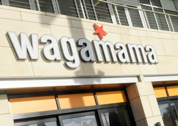 Wagamama restaurant was named in a list of employers not paying the national minimum wage