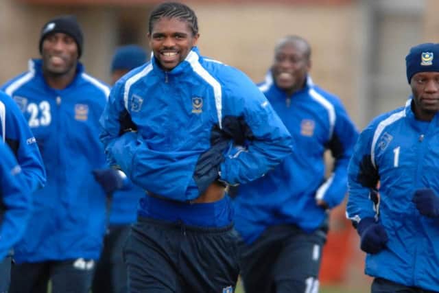 Former Pompey striker Kanu