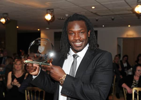 Linvoy Primus was inducted into the Pompey Hall of Fame in 2011. Picture: Ian Hargreaves (111114-11)
