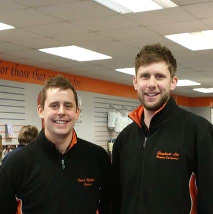 Brothers Ben, left,  and Jamie Watts, directors at Solent Mobility