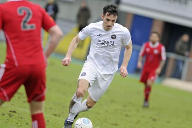 Jason Prior scored the winner for the Hawks at Oxford City   Picture: Ian Hargreaves