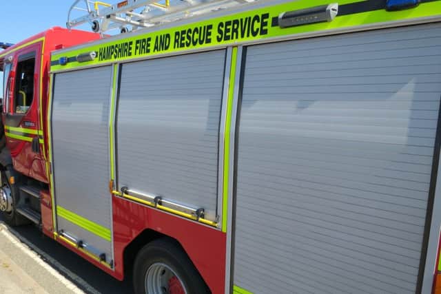 Fire crews are attending a gas leak in Southsea