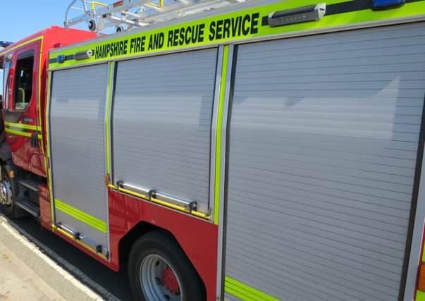 Fire crews are attending a gas leak in Southsea